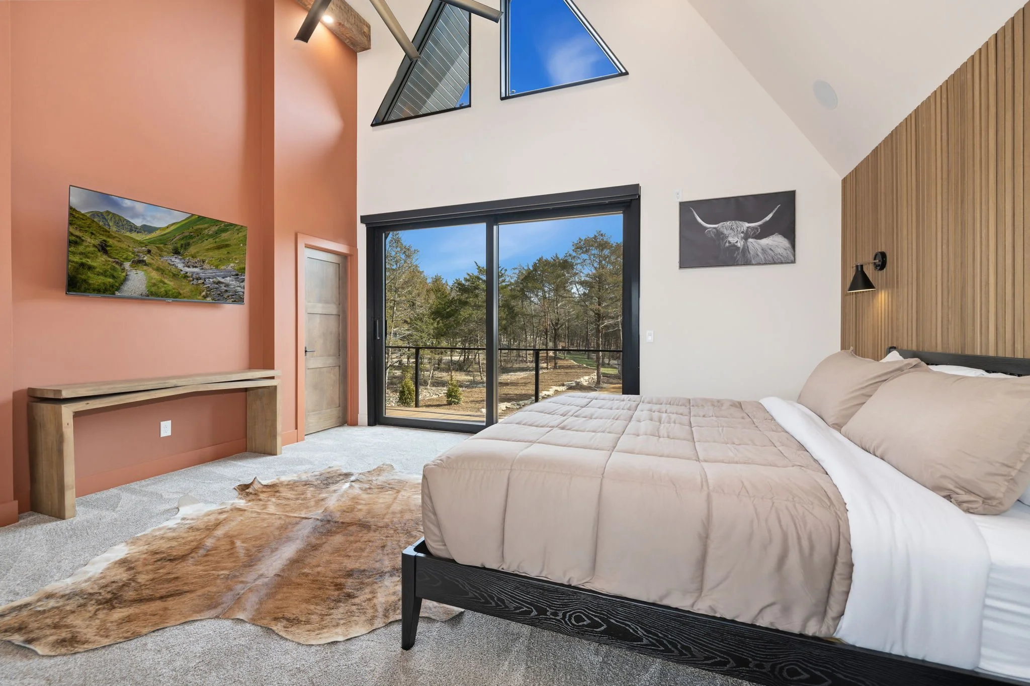 Our Primary bedroom also has balcony access.