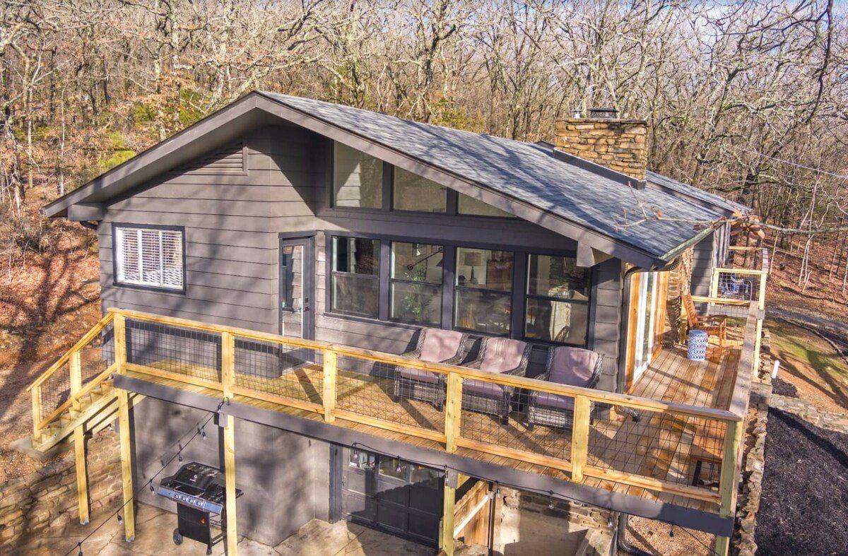 Head outside to enjoy our outdoor living areas! On the upper patio, you'll find plenty of seating overlooking the front and side yards. 