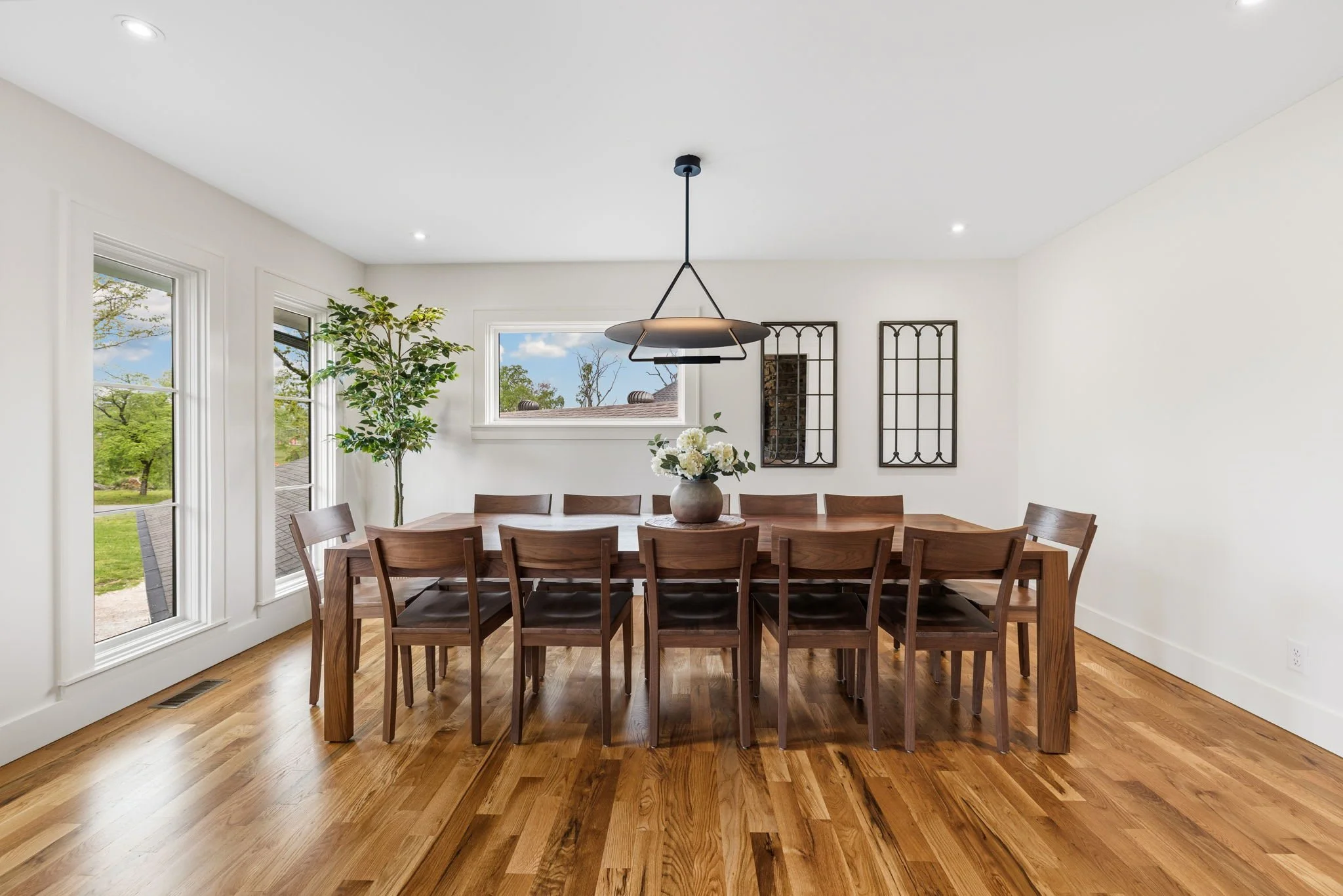 Spend time with the family at the formal dining table for 12.