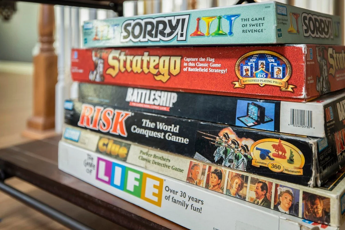 Classic board games the entire crew will enjoy.