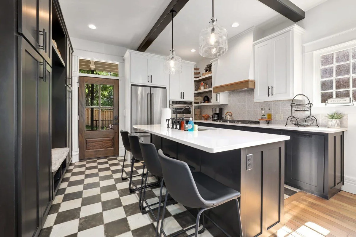 Enjoy our new Kitchen Aid appliances, including gas cooktop and other essentials. There’s also plenty of built-in storage, plus direct access to the outdoor living space and parking. 