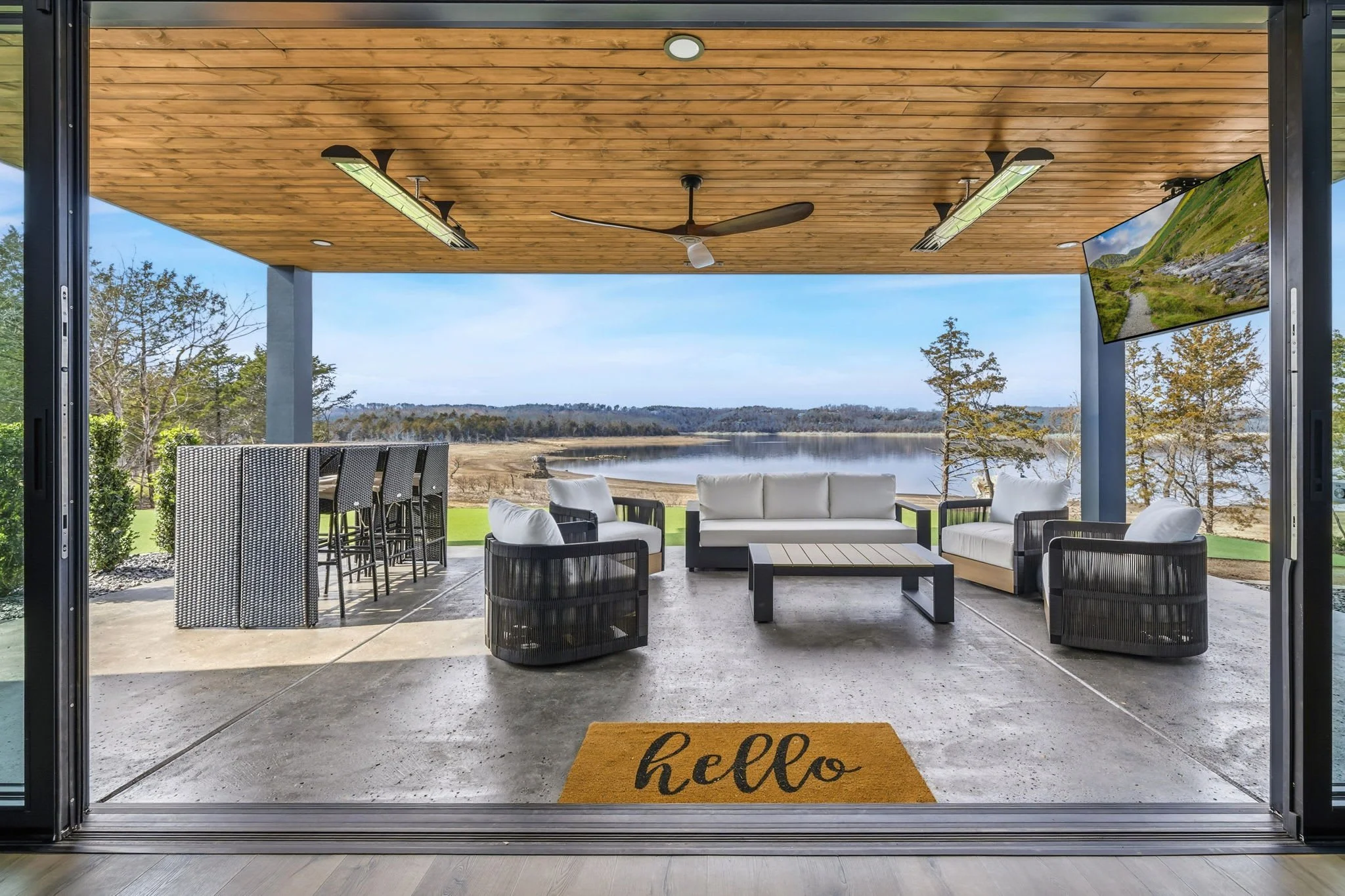 Enjoy the home's best amenity - the outdoor oasis!