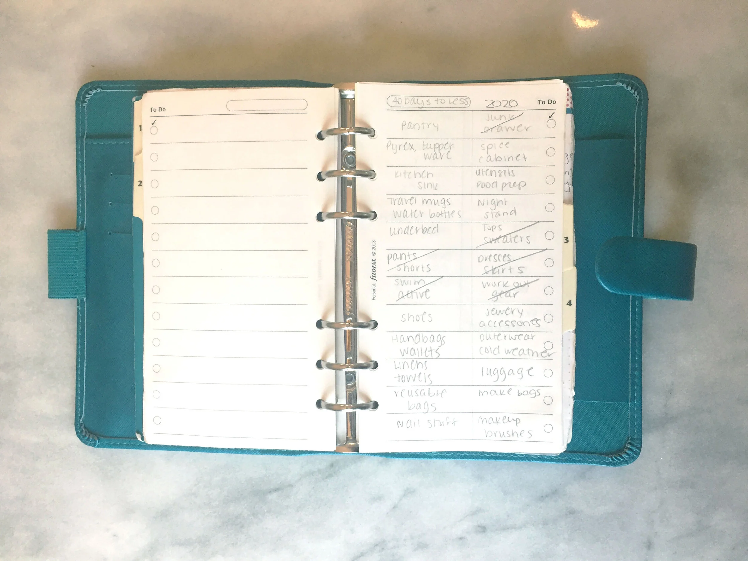 40 Days to Less Stuff: Update Vol 1
