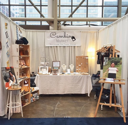 A photo from the early days of our business. We sold an assortment of artisanal products from all over the world and had a good response. But our story just wouldn’t stick.