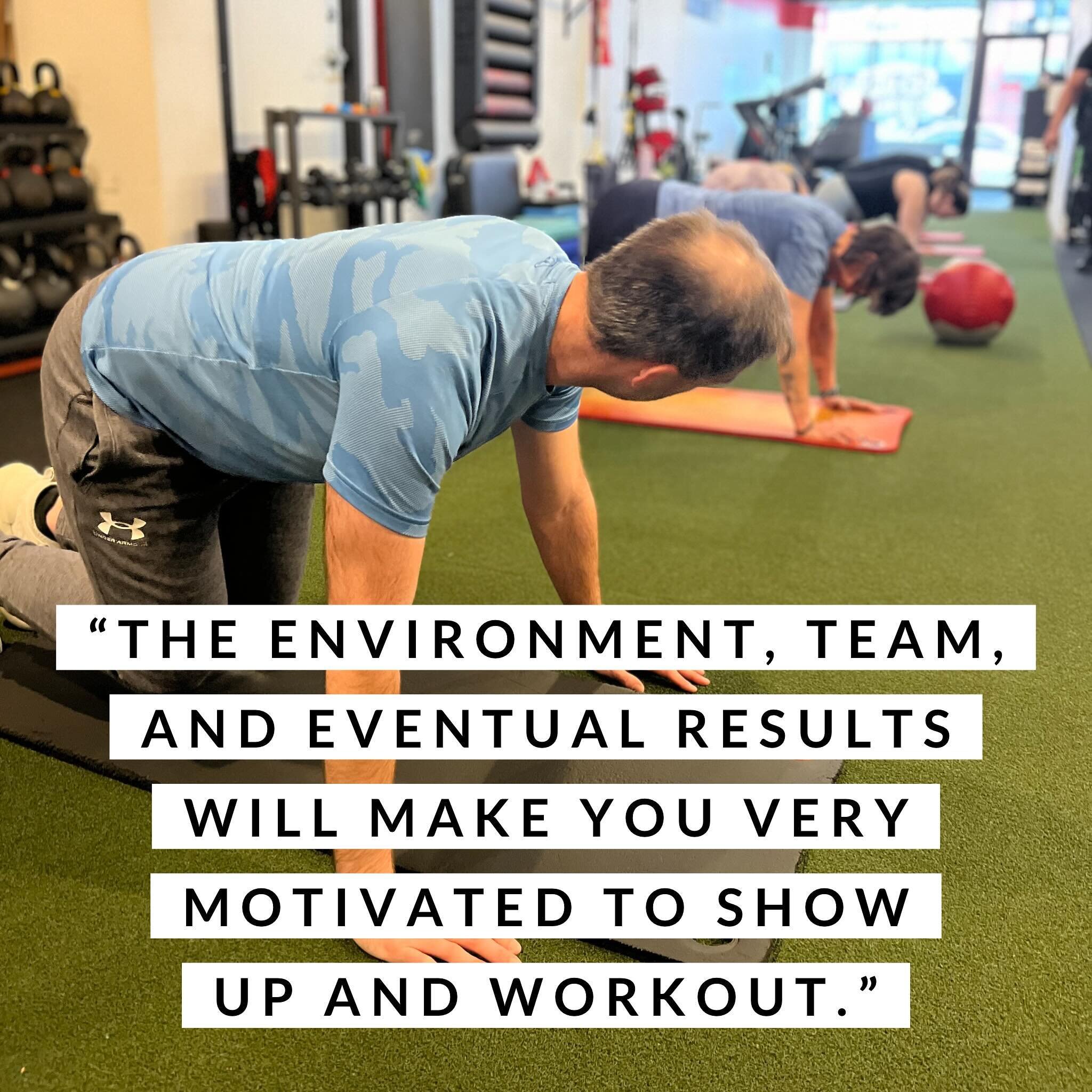 We work hard to keep you coming back because we want you to succeed! Our community of trainers and clients put in a lot of hard work and we have fun while we&rsquo;re doing it. Join us for a free trial and see what we&rsquo;re all about! 
.
#stronger