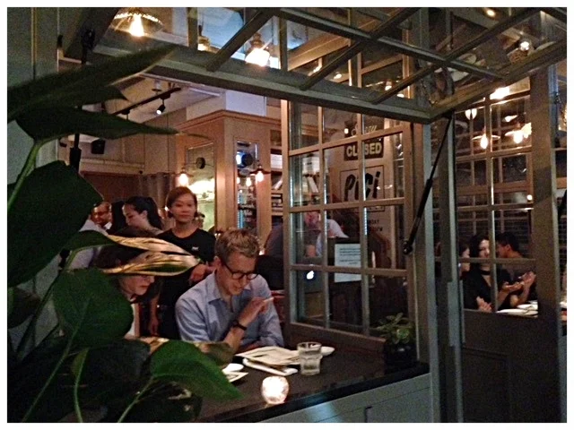 Pici, outside looking in. The windows lift up as a forest lookout tower’s do.