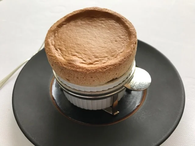Hazelnut souffle