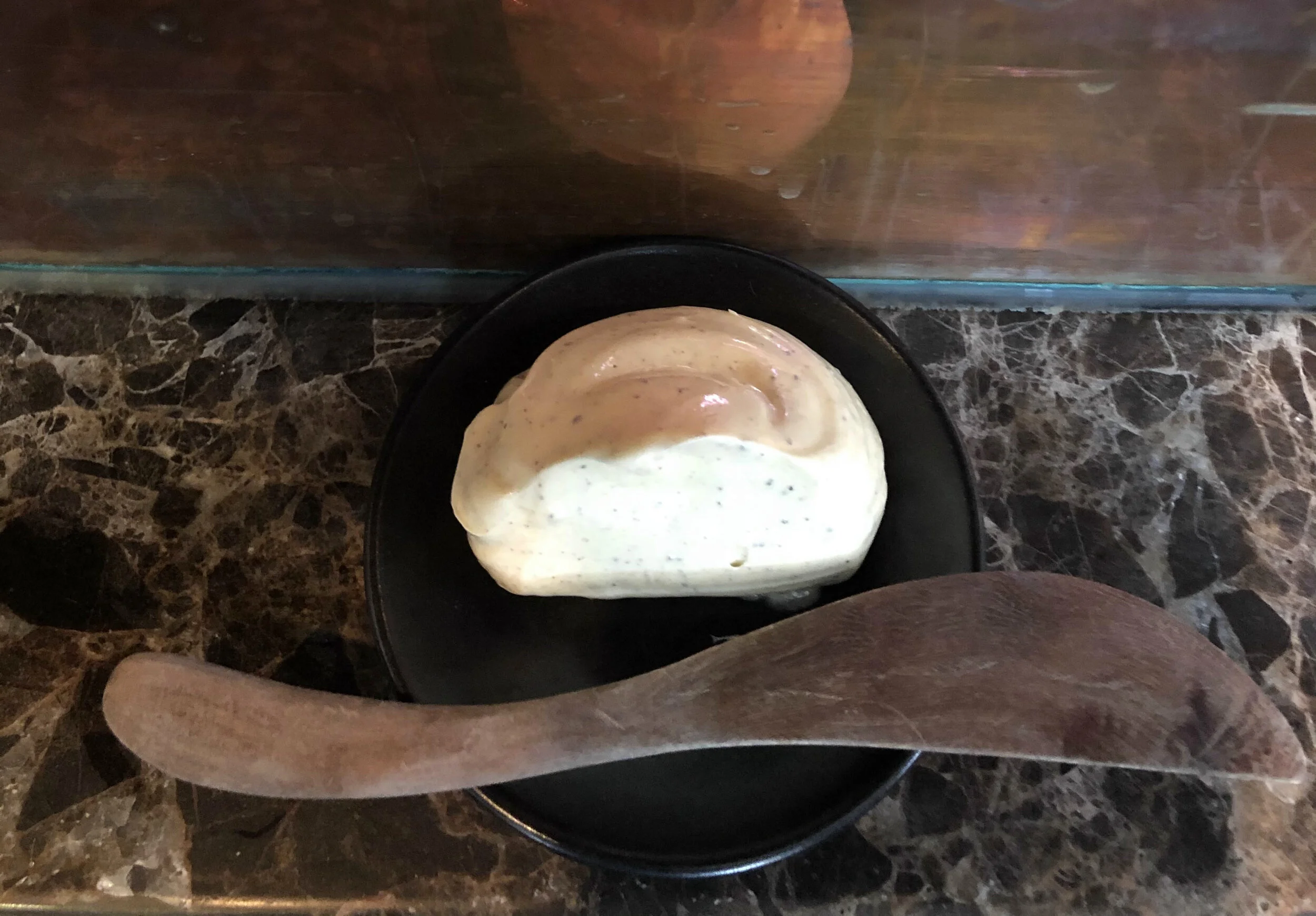 Inconceivably delicious butter made daily. The most beautiful butter knife you’ve ever seen, made from wood.