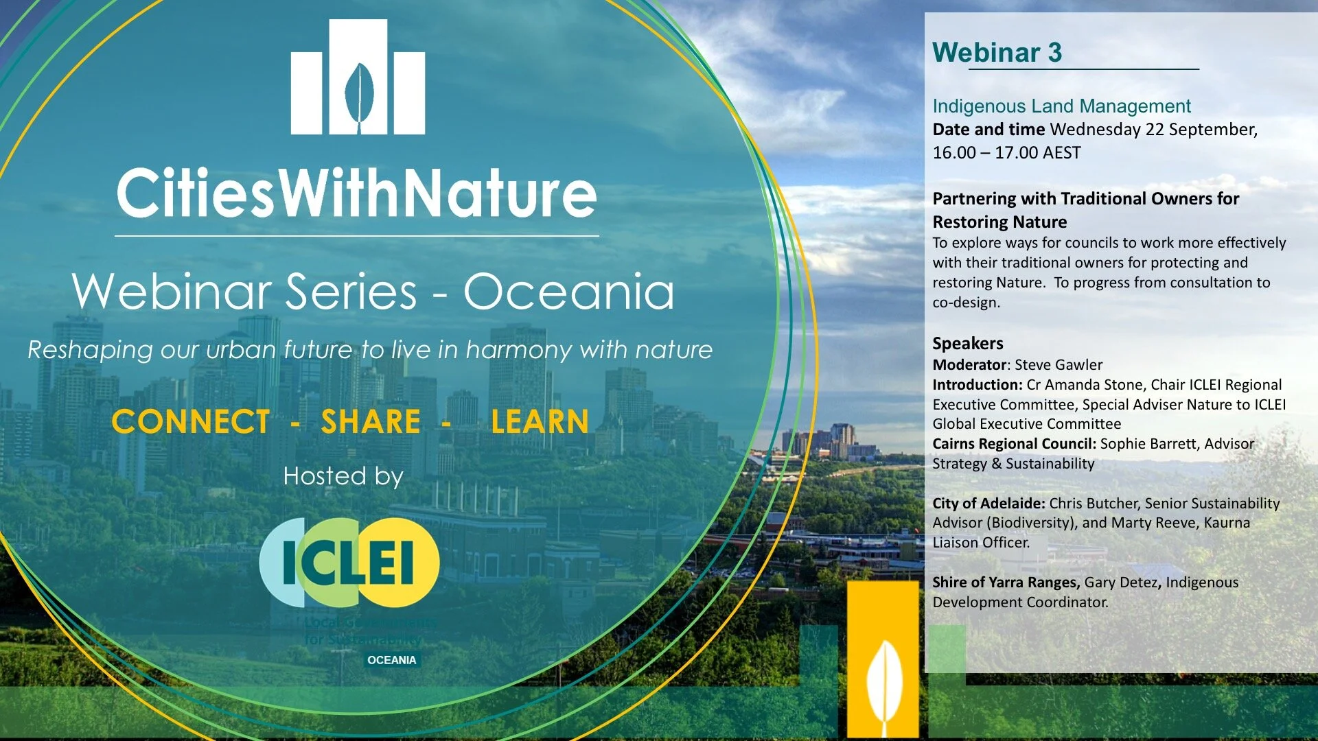 Partnering with Traditional Owners for Restoring Nature