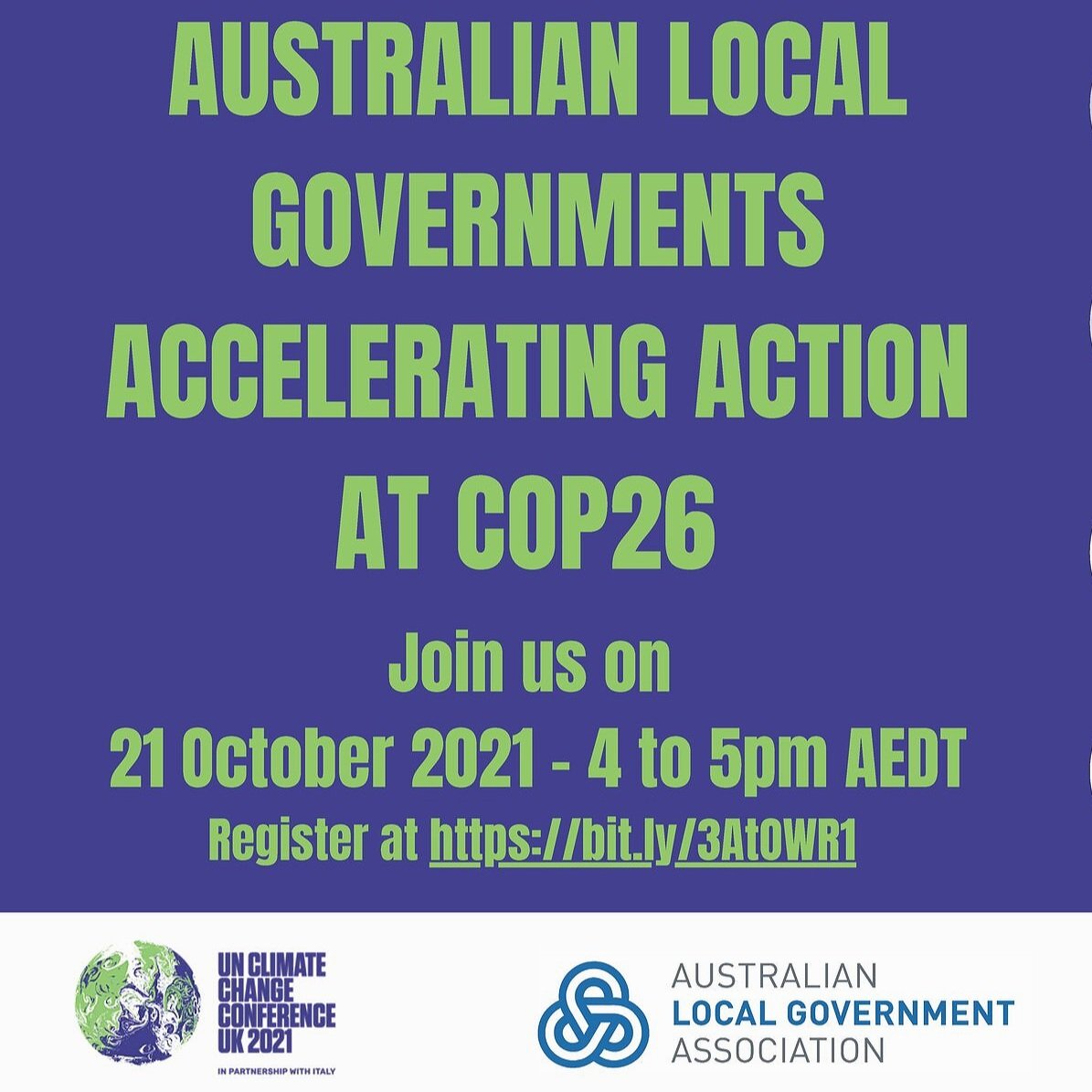Australian Local Governments Accelerating Action at COP26