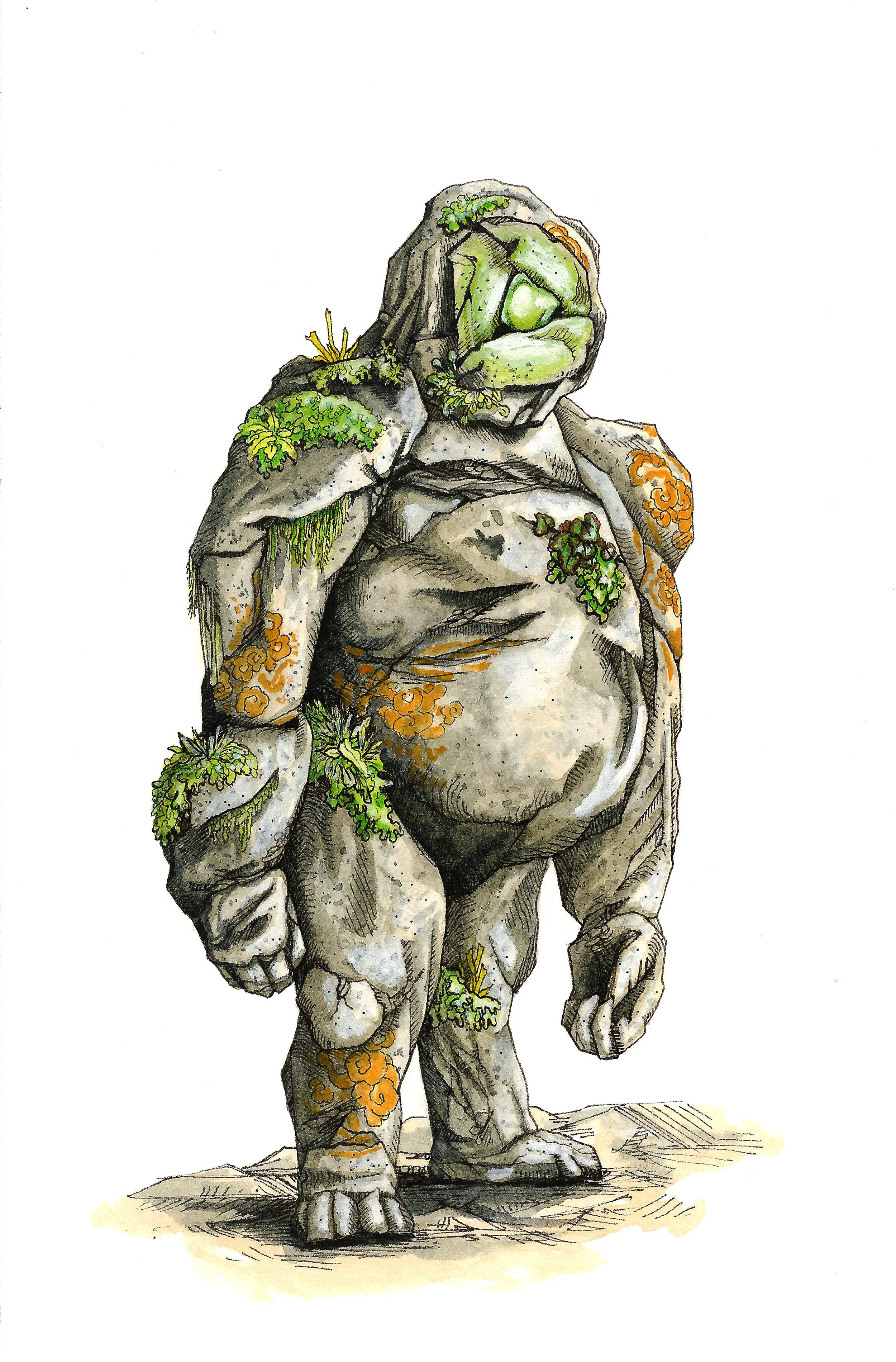 Crag golem - by tempest studios