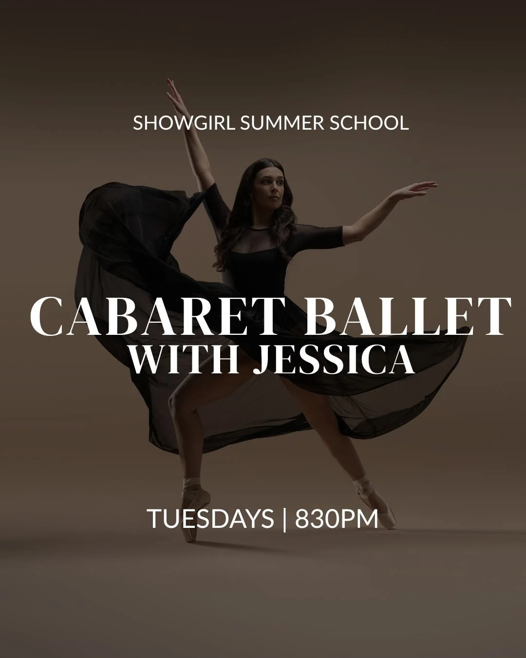 Cabaret Ballet w/ Jessica | Tuesdays | 830pm