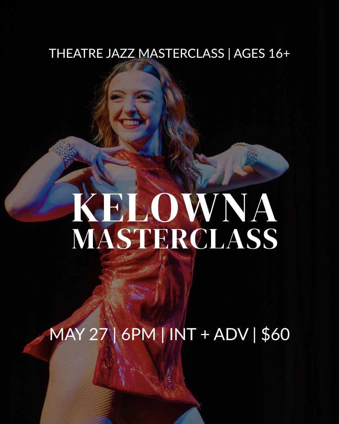 Kelowna | Wednesday May 27th | The Lolas Theatre Jazz Masterclass