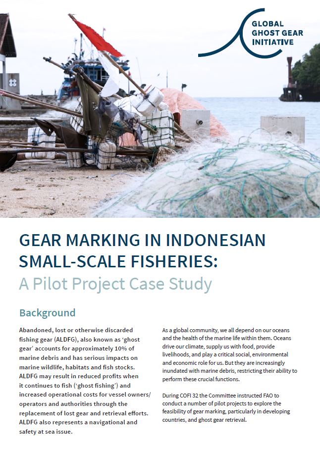 Indonesian Gear Marking Project Summary