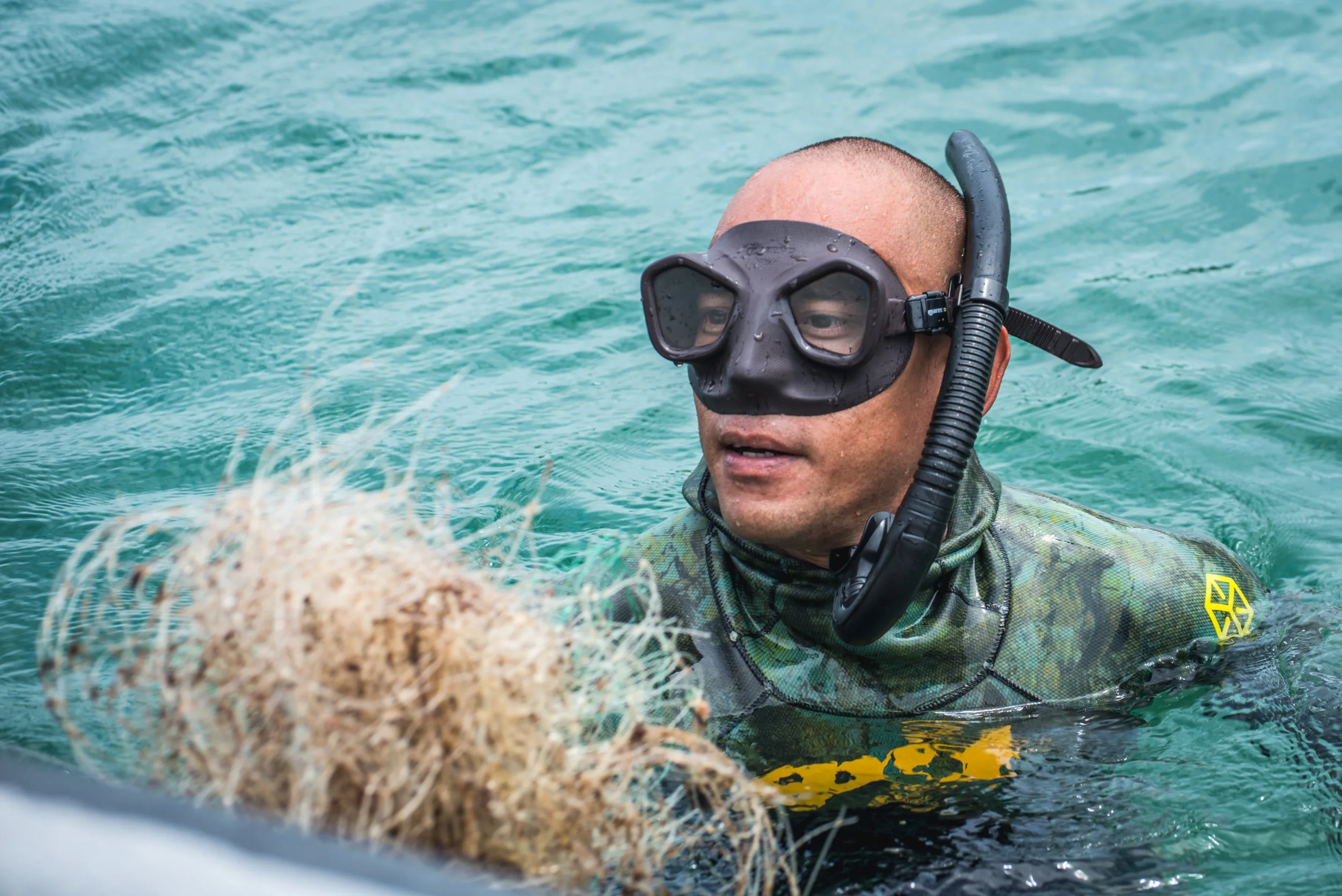 GLOBAL GHOST GEAR INITIATIVE, FAO TRAINING OFF PANAMA COAST ARMS DIVERS TO TACKLE GHOST GEAR THREAT