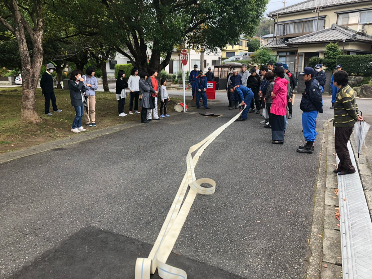  新鵜沼台防災訓練
