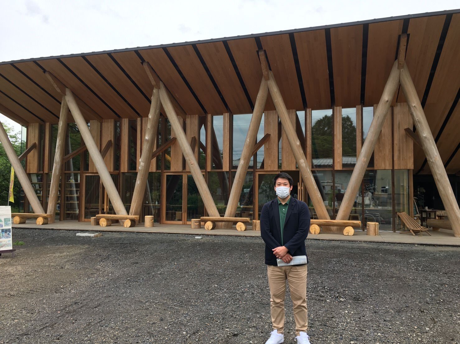 森林文化アカデミー訪問(木)