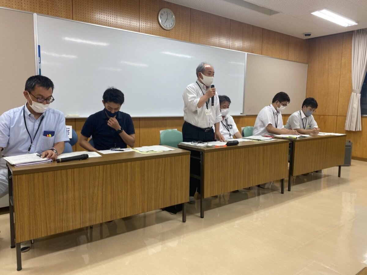 川島大橋通行止め 住民説明会開催