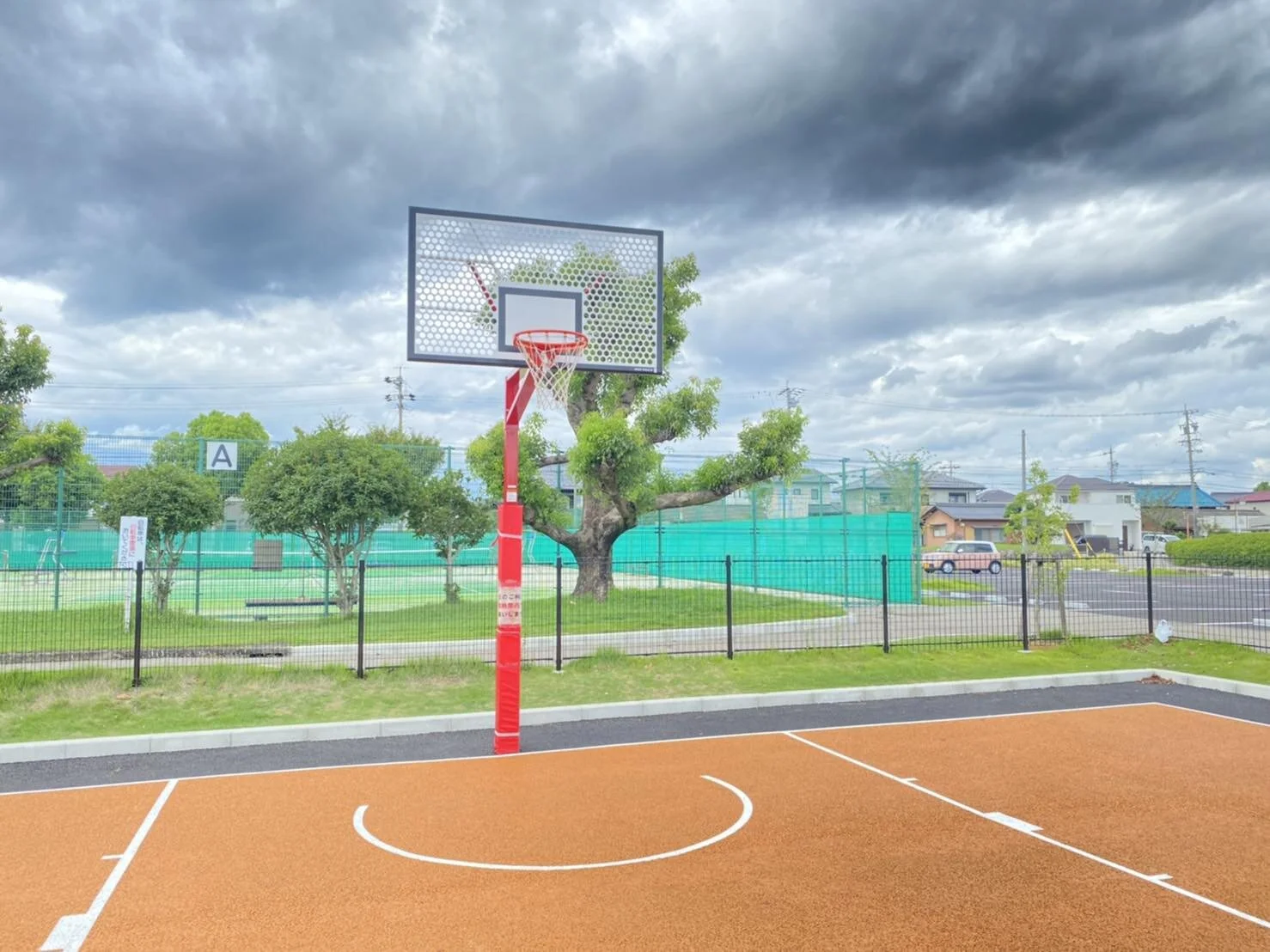 川島でバスケ🏀