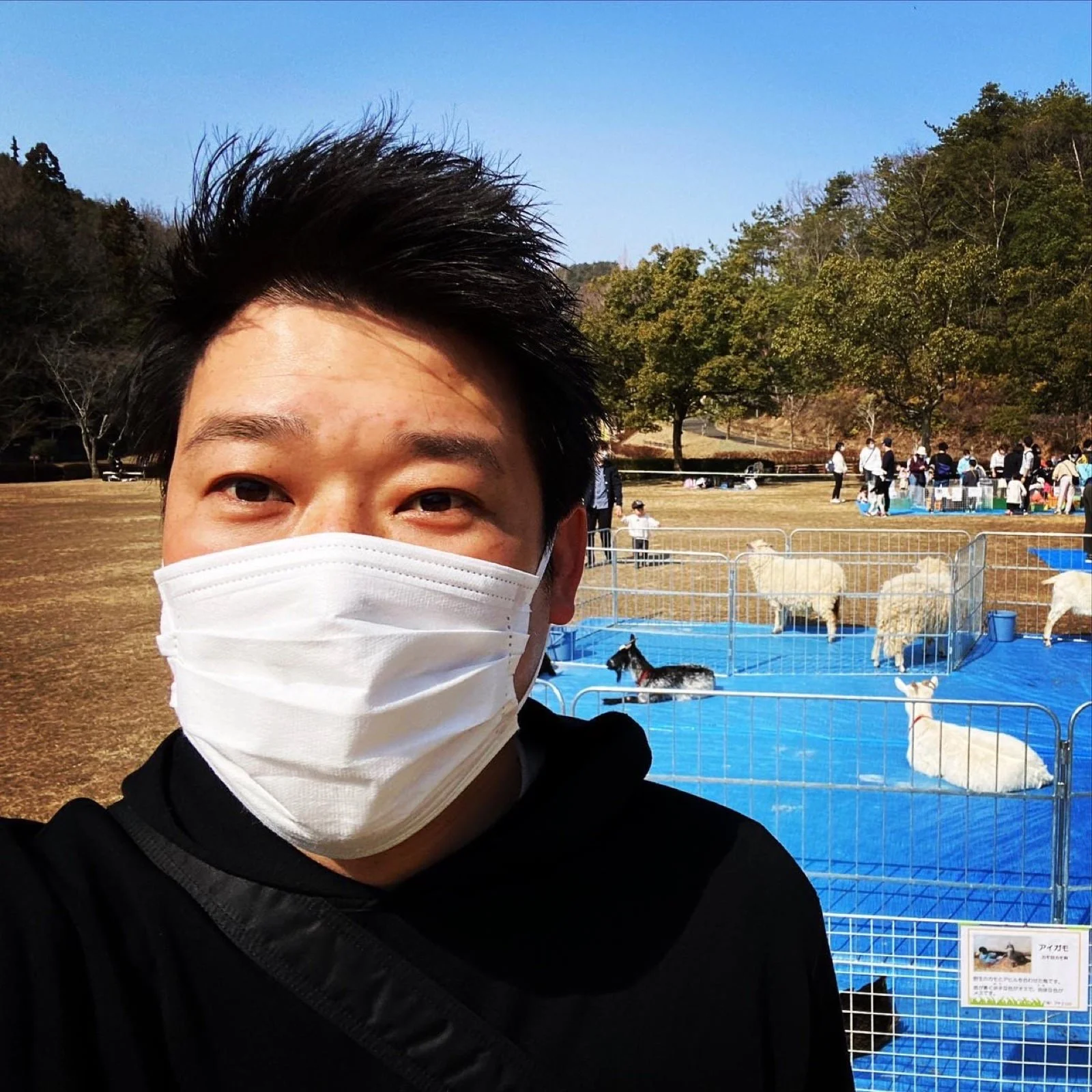 県営各務原公園キッチンカー🚚&amp;移動動物園🐑🦃🐐🐇