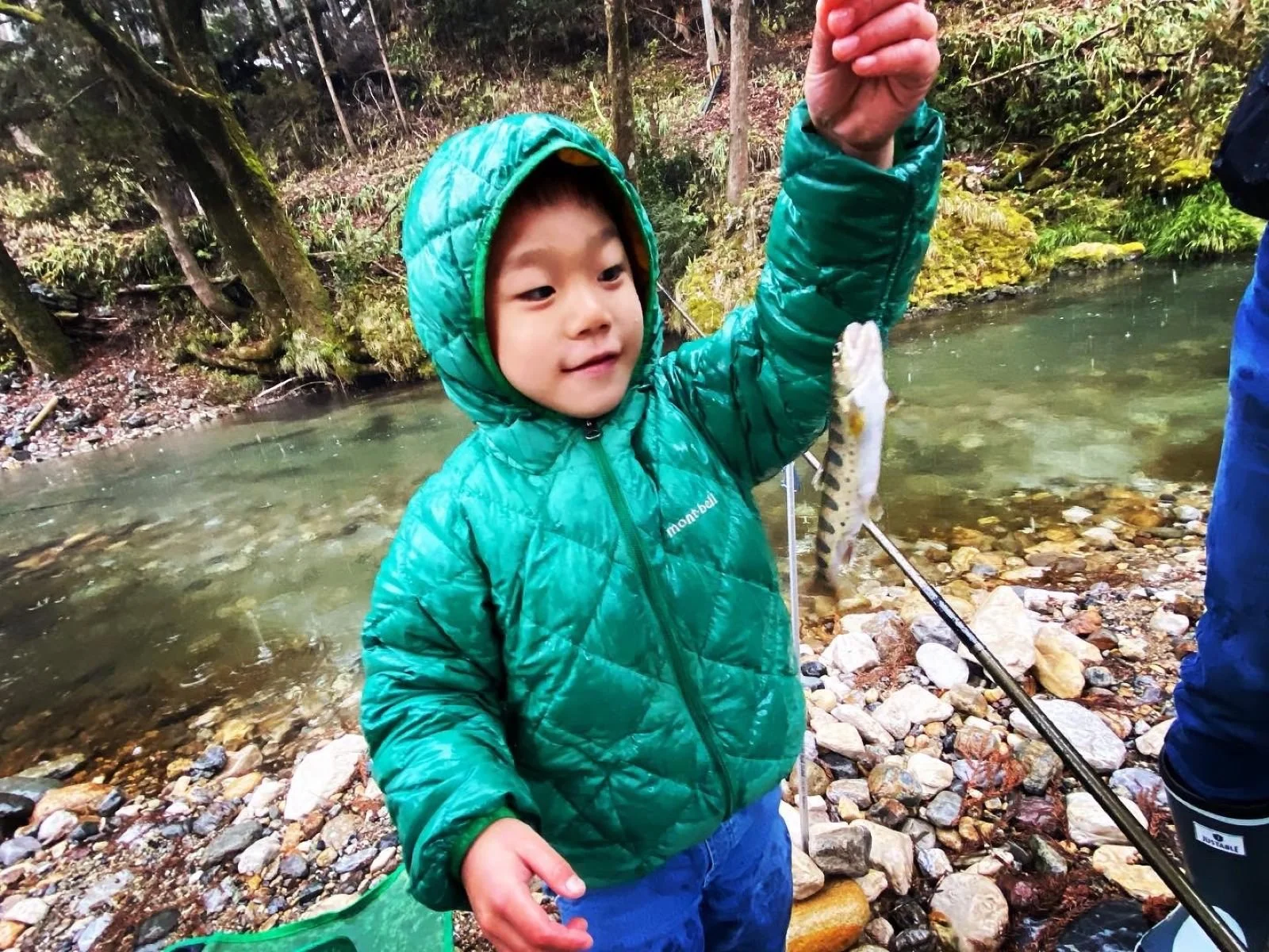山県市美山漁業協同組合主催ちびっこアマゴ釣り🎣