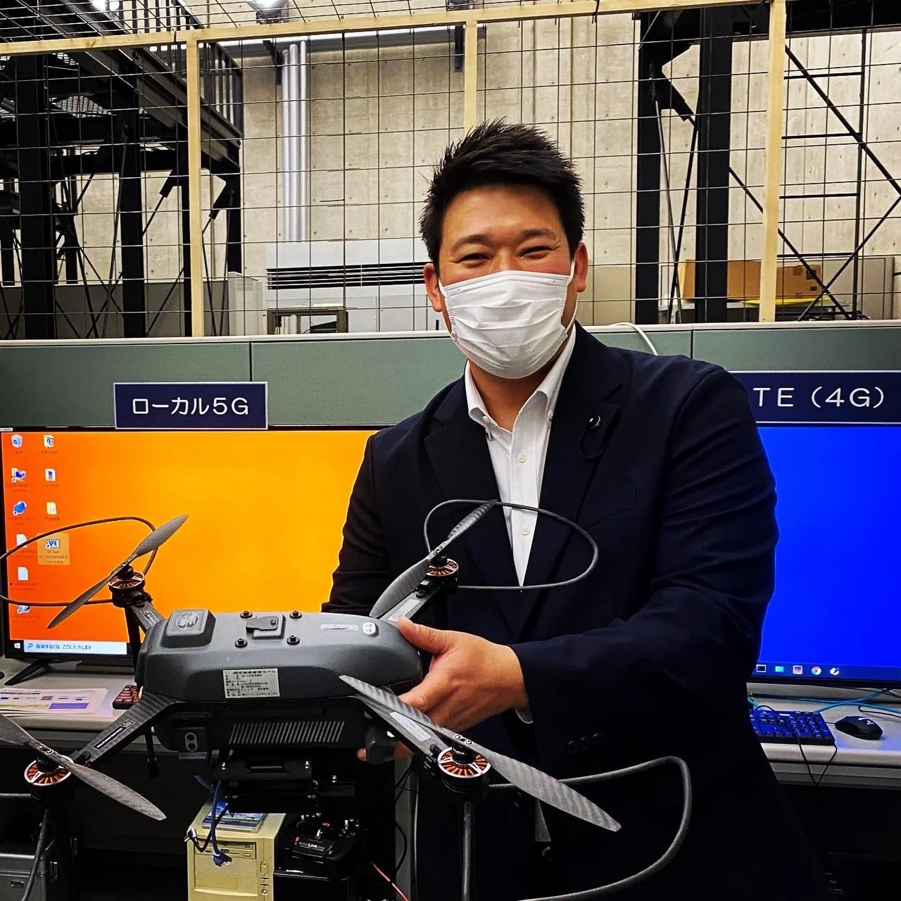 ローカル5G導入視察！VRテクノセンター📡