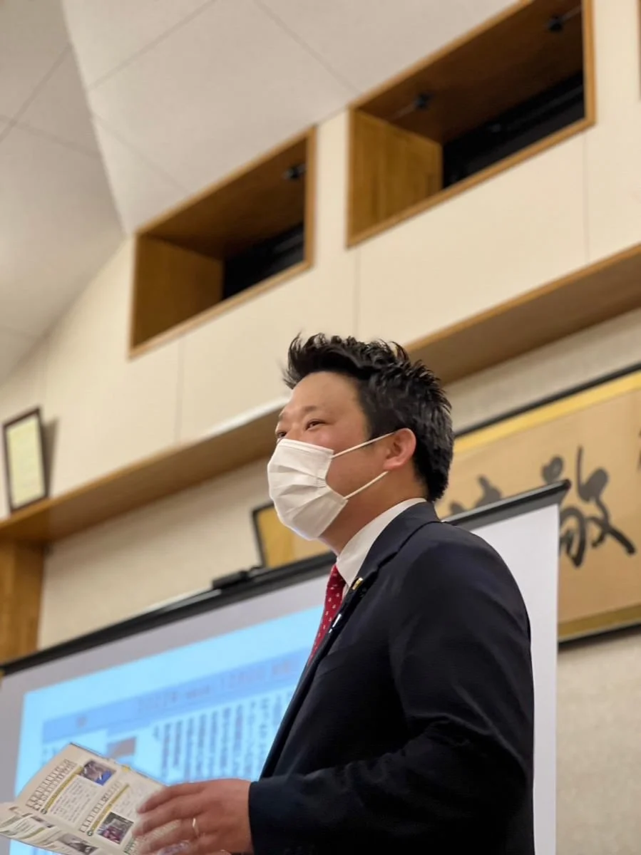 会本公民館　県政報告会！