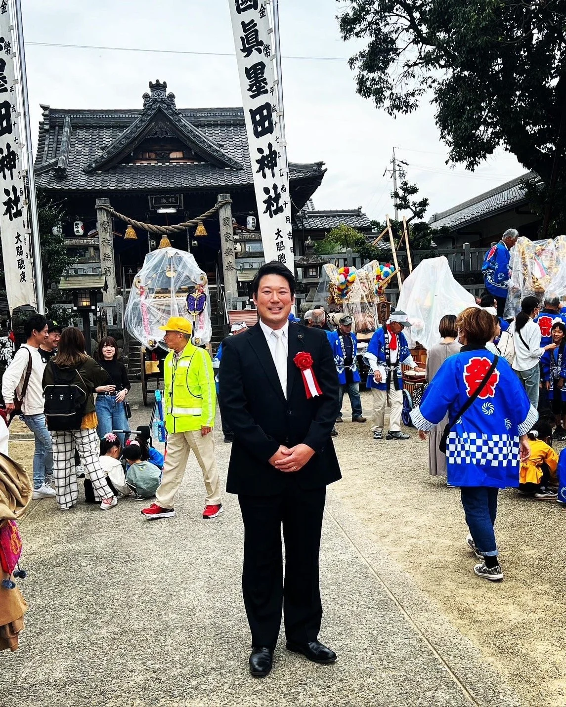 秋の週末🍂お祭り🏮、地歌舞伎🎎、ロケット🚀