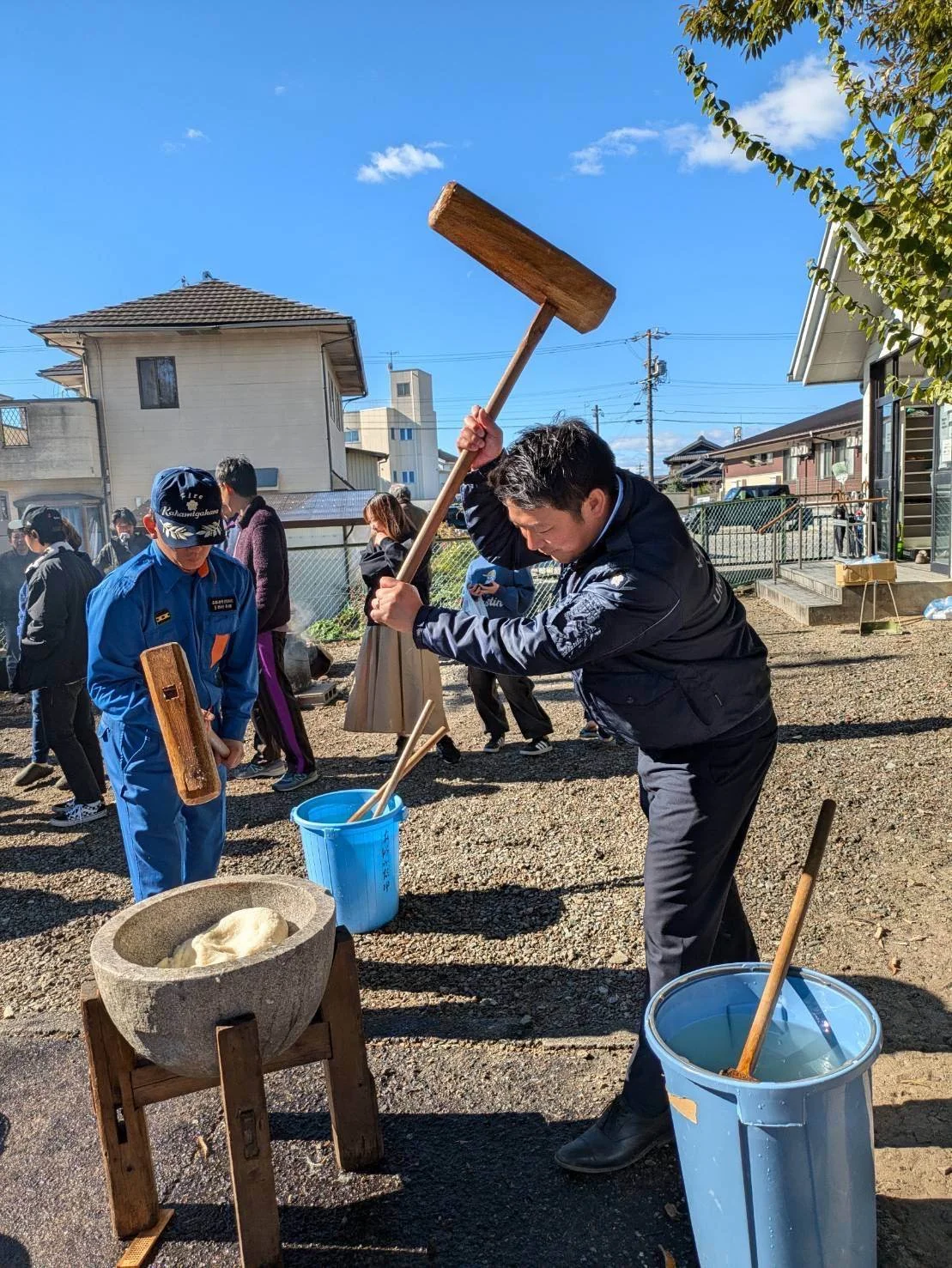 餅つき🌾とKIAフェスティバル🌏と消防団秋季訓練🚒