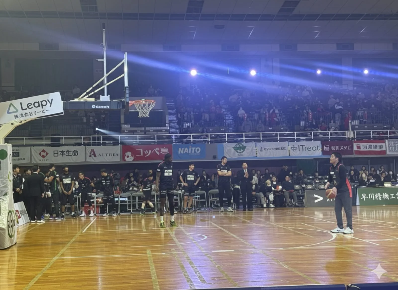 岐阜SWOOPS🏀各務原DAY！フリースローセレモニーにチャレンジ🔥