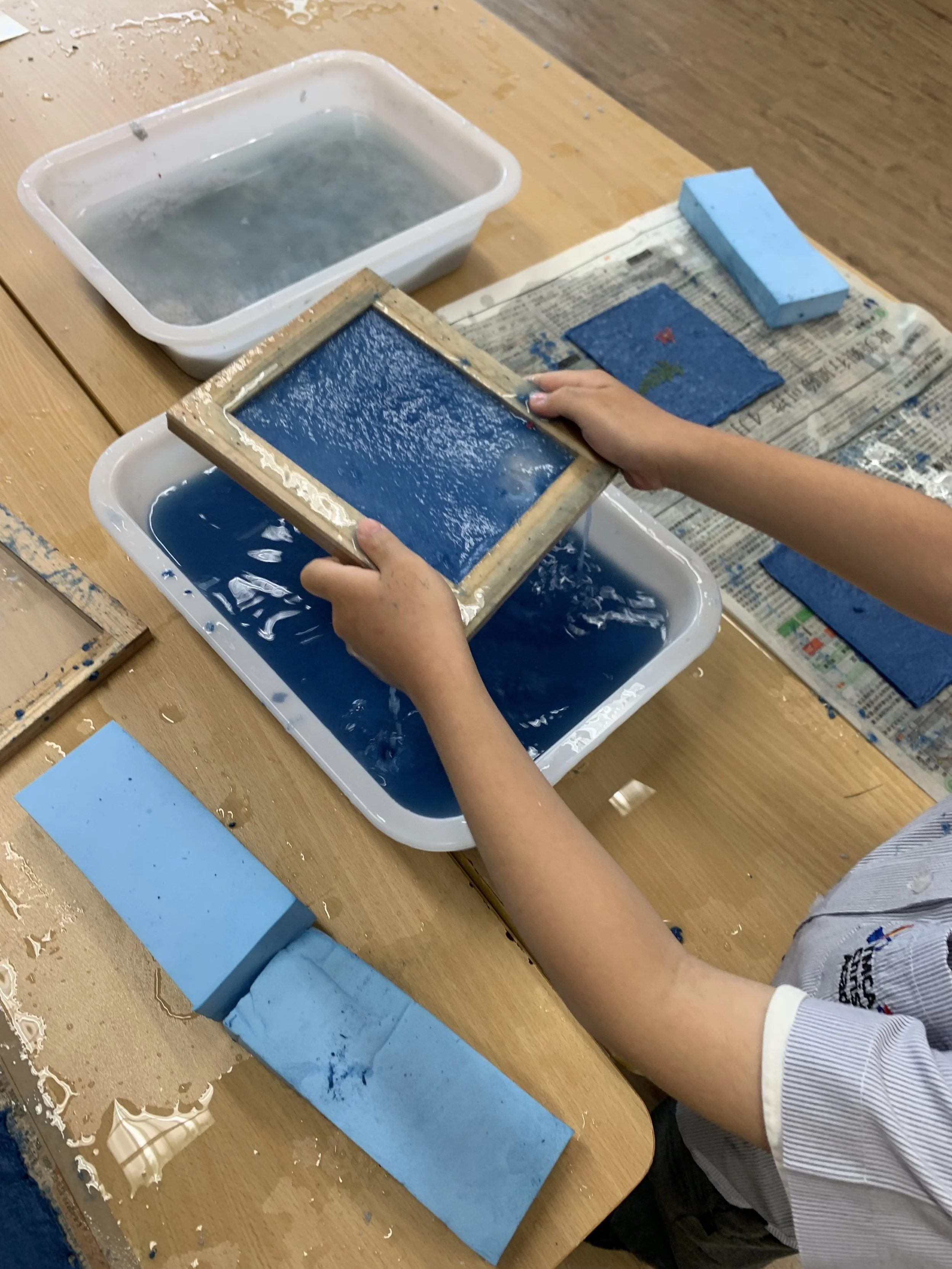 再造紙工作坊 / Recycle Paper Making Workshop