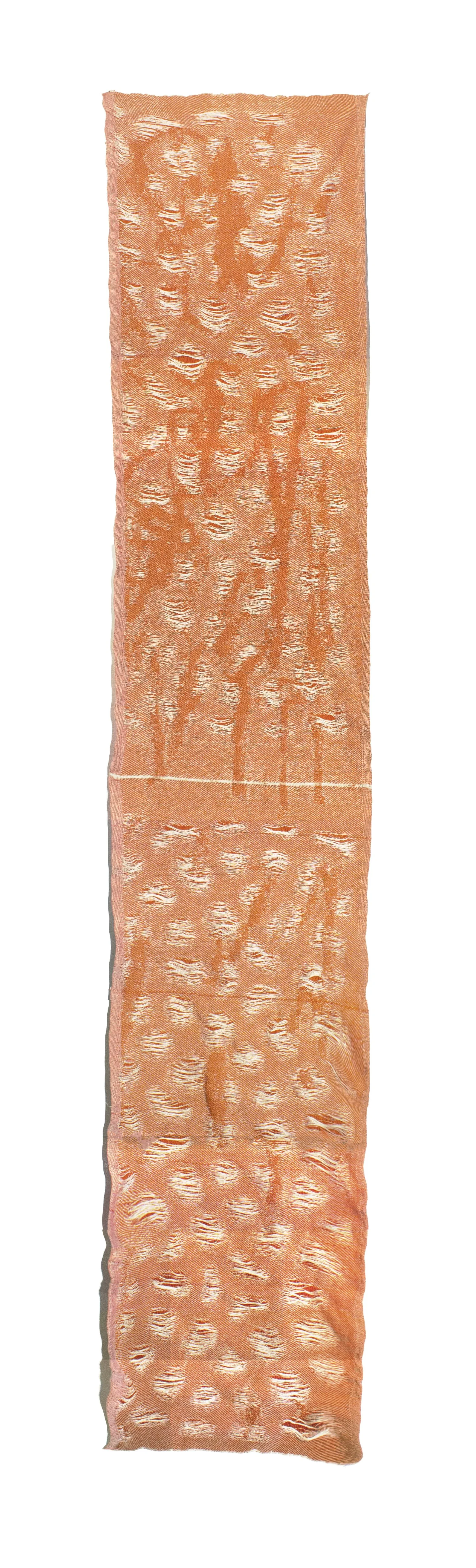   Wish   Cotton and Acrylic, 81 x 14.5 in, 2018 