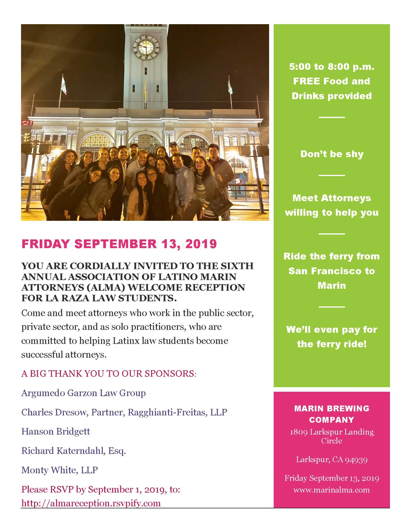 ALMA Mixer & Hastings Outing