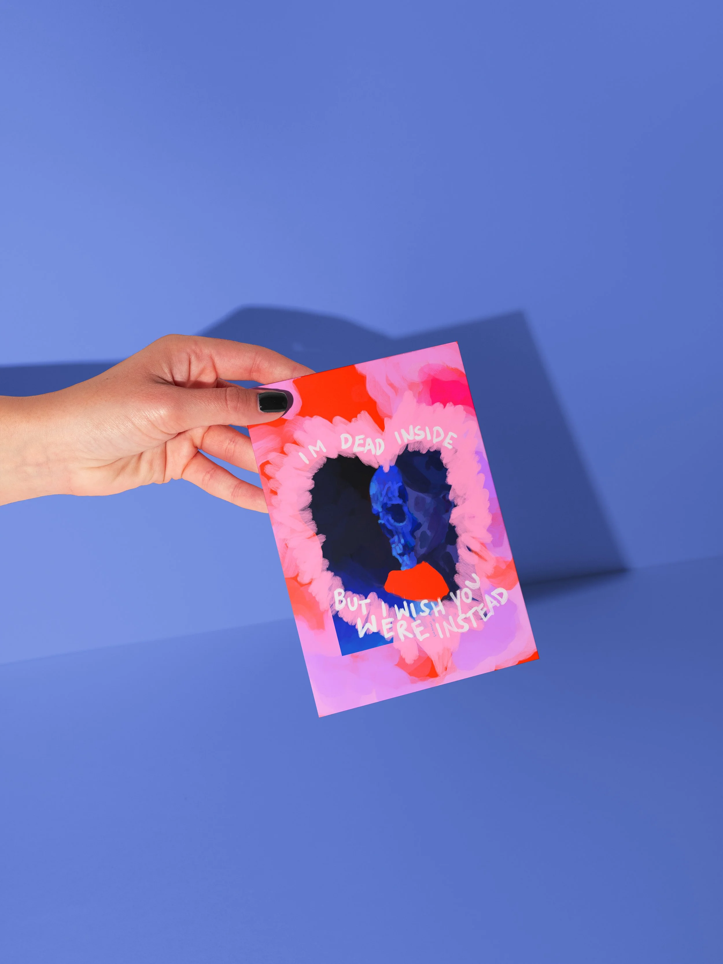 Dead Inside Love Cards - Digital Download