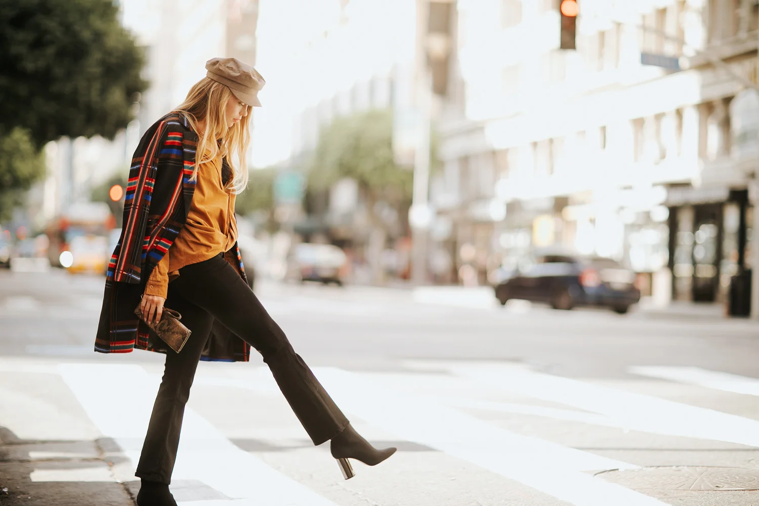 Downtown LA outdoor shoot for client’s web banner