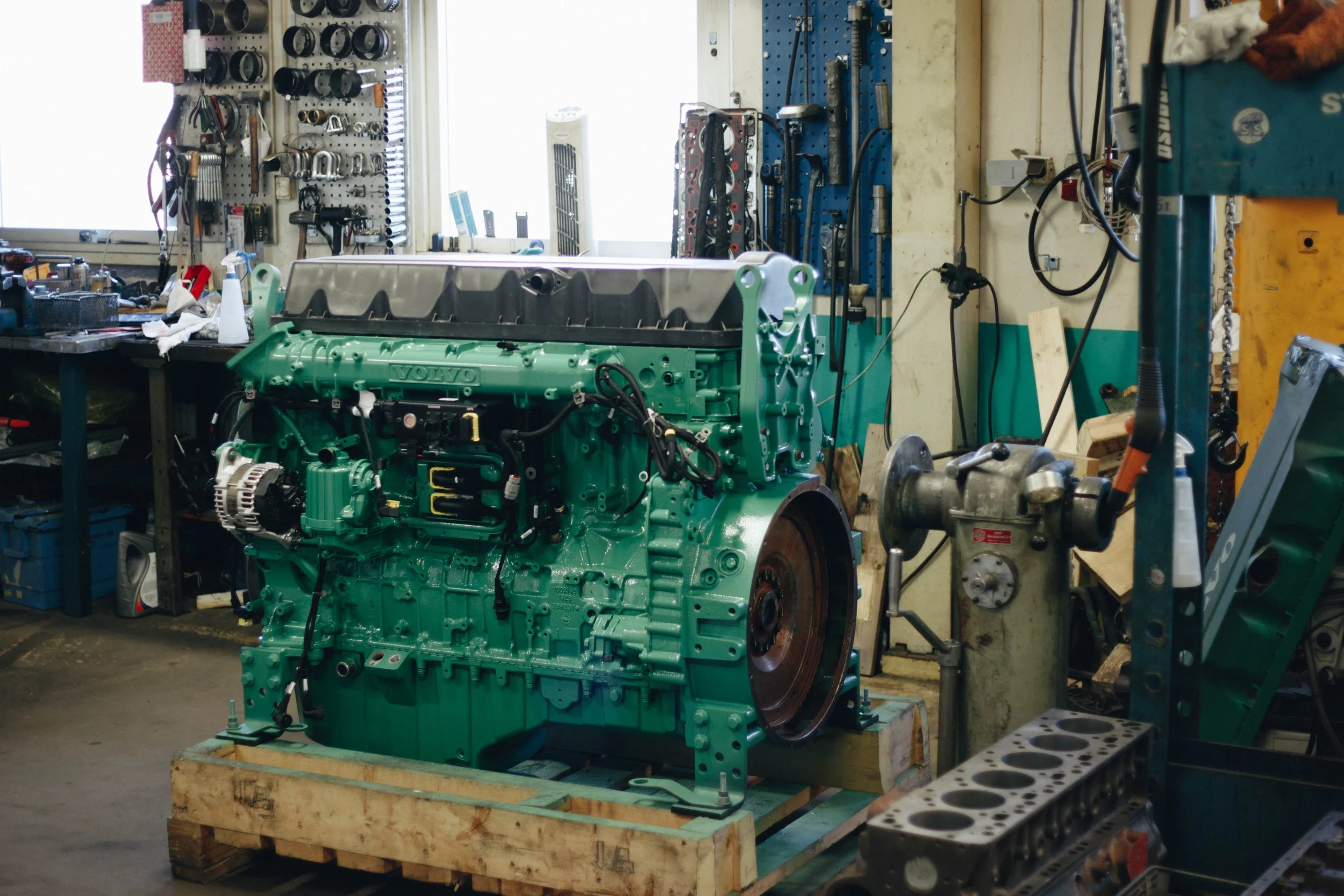 Nyrenoverad motor