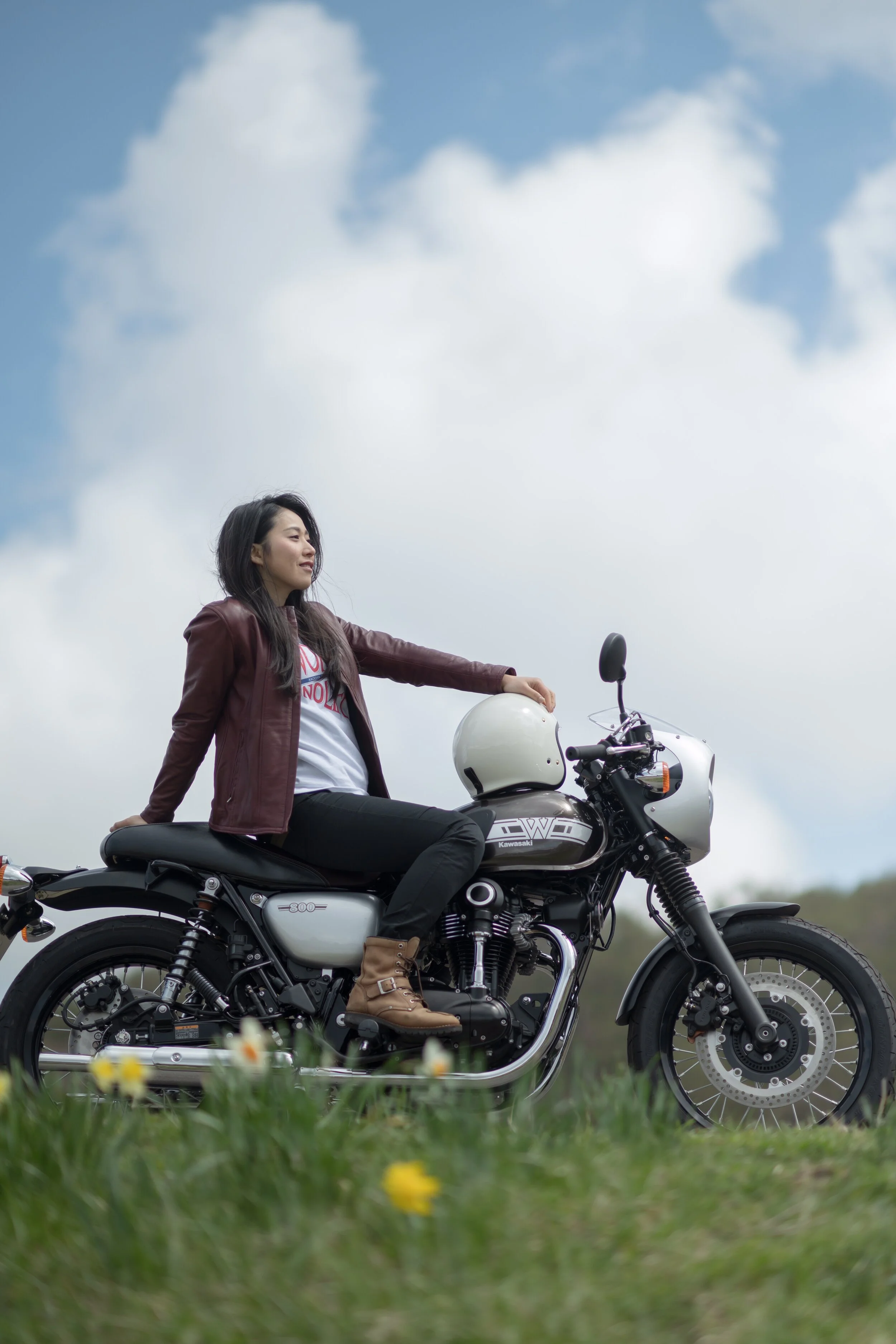 Kawasaki W800 cafe