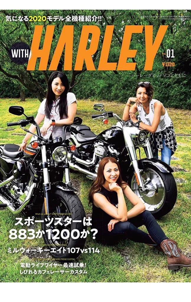 covered WITH HARLEY