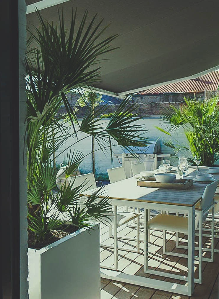 wind- en zonneschermen, pergola’s, enz..