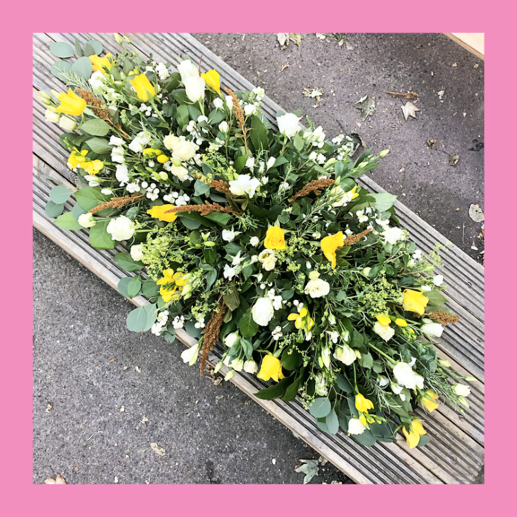 Floral Casket Spray Tribute 3ft