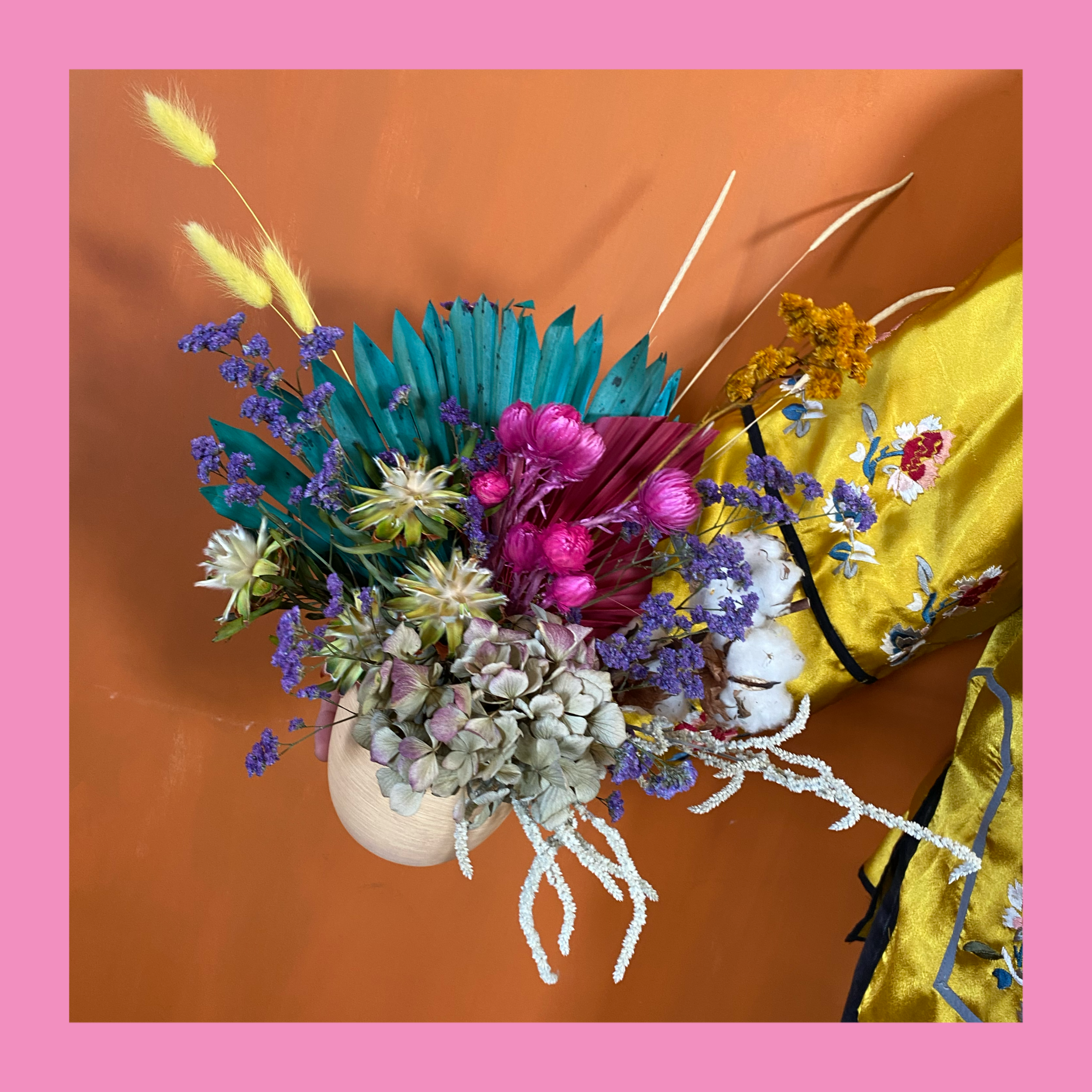 Dreamy Dried Flower Pot £40