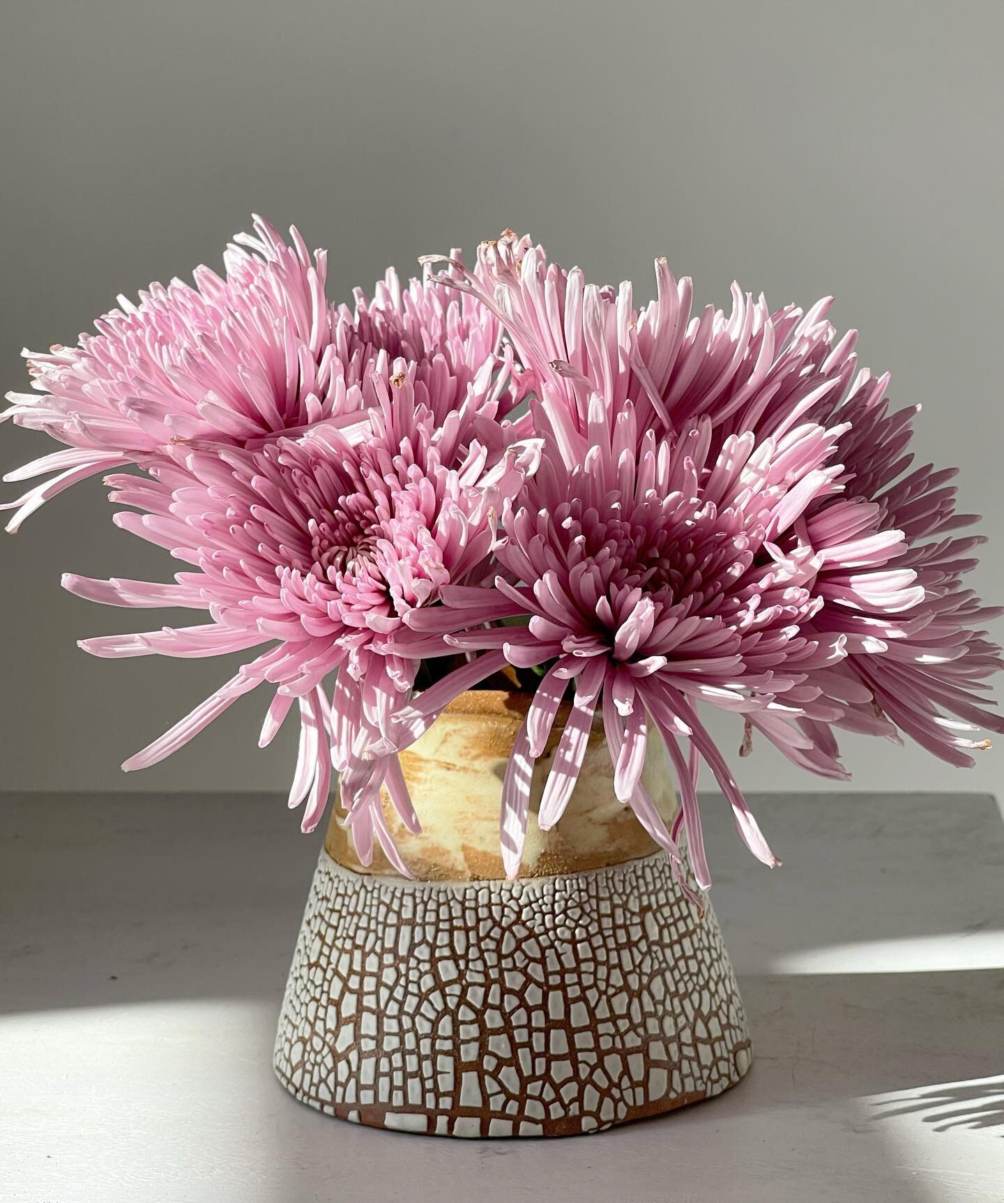 Pitcher turned vase after I knocked off the handle&hellip;oops! Swipe for a closer look 👀 #pottery #ceramics #pitcher #vase