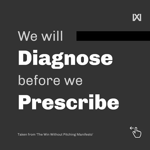 How many times has a client come to you with a brief detailing a pre-conceived solution?

How many times have you been at an agency where requirements have been handed to you detailing a set of deliverables?

How many times have&nbsp;you&nbsp;put in 