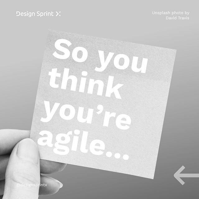 We&rsquo;re doing a last push, before we extract the data for the final report. So please take part to make your perspective count 🙅&zwj;♂️⠀
⠀
Your organisation is claiming to be agile, but every single person on the team knows that what you&rsquo;r