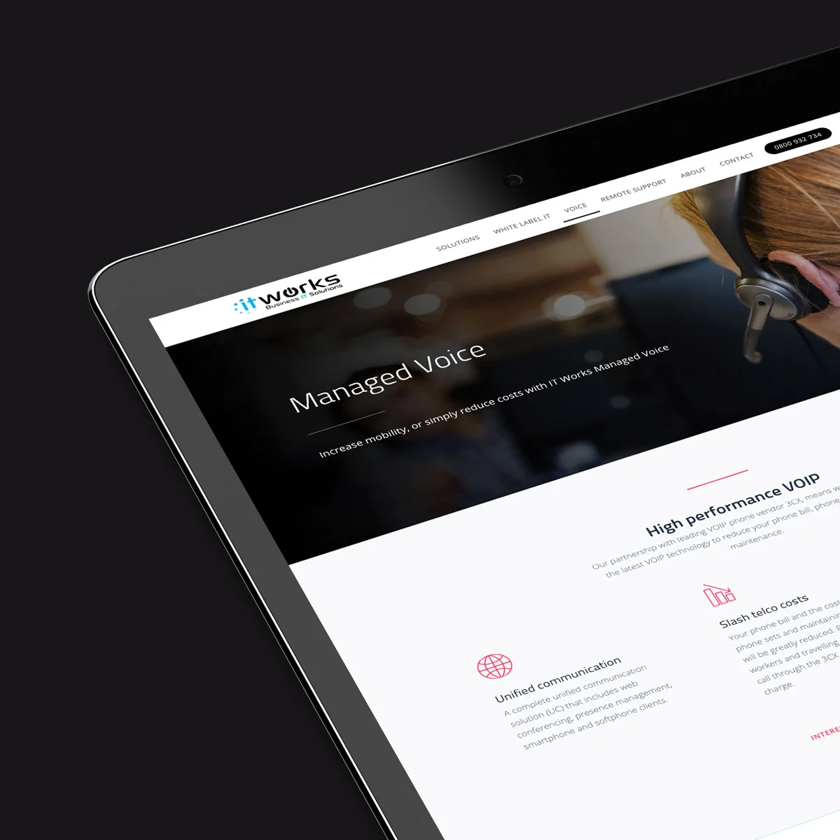 IT Works   Website design / Rev-it-up Package