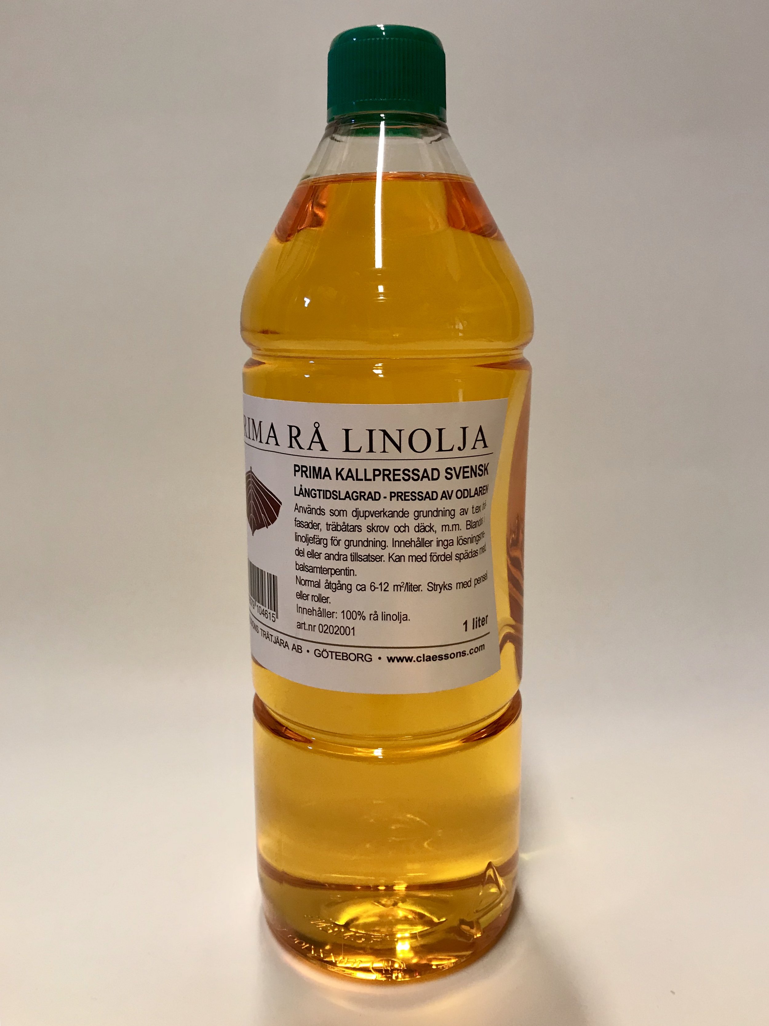 RÅ LINOLJA — RÅSEGLARHUSET AB