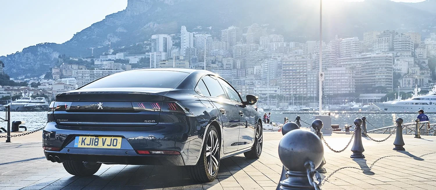 The 508 blags its way onto Monaco’s quayside