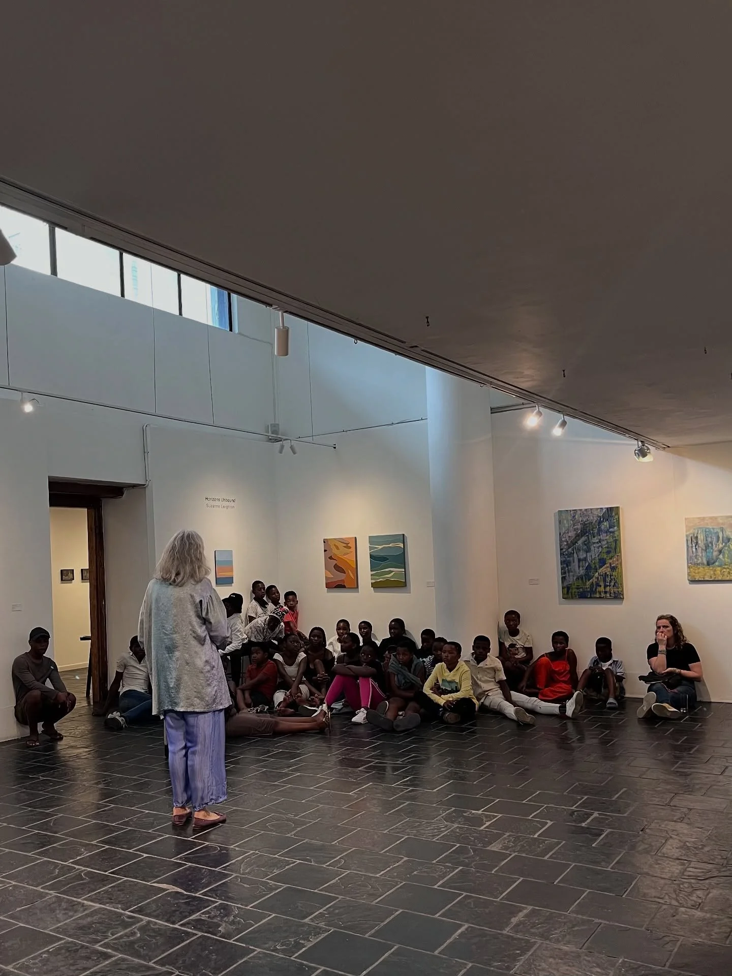 Thank you to the Ubomi team for visiting AVA Gallery last Saturday. @ubomi_net 

Ubomi is a fellow South African nonprofit that empowers disadvantaged youth from historically marginalized communities  through education, skills development, and social