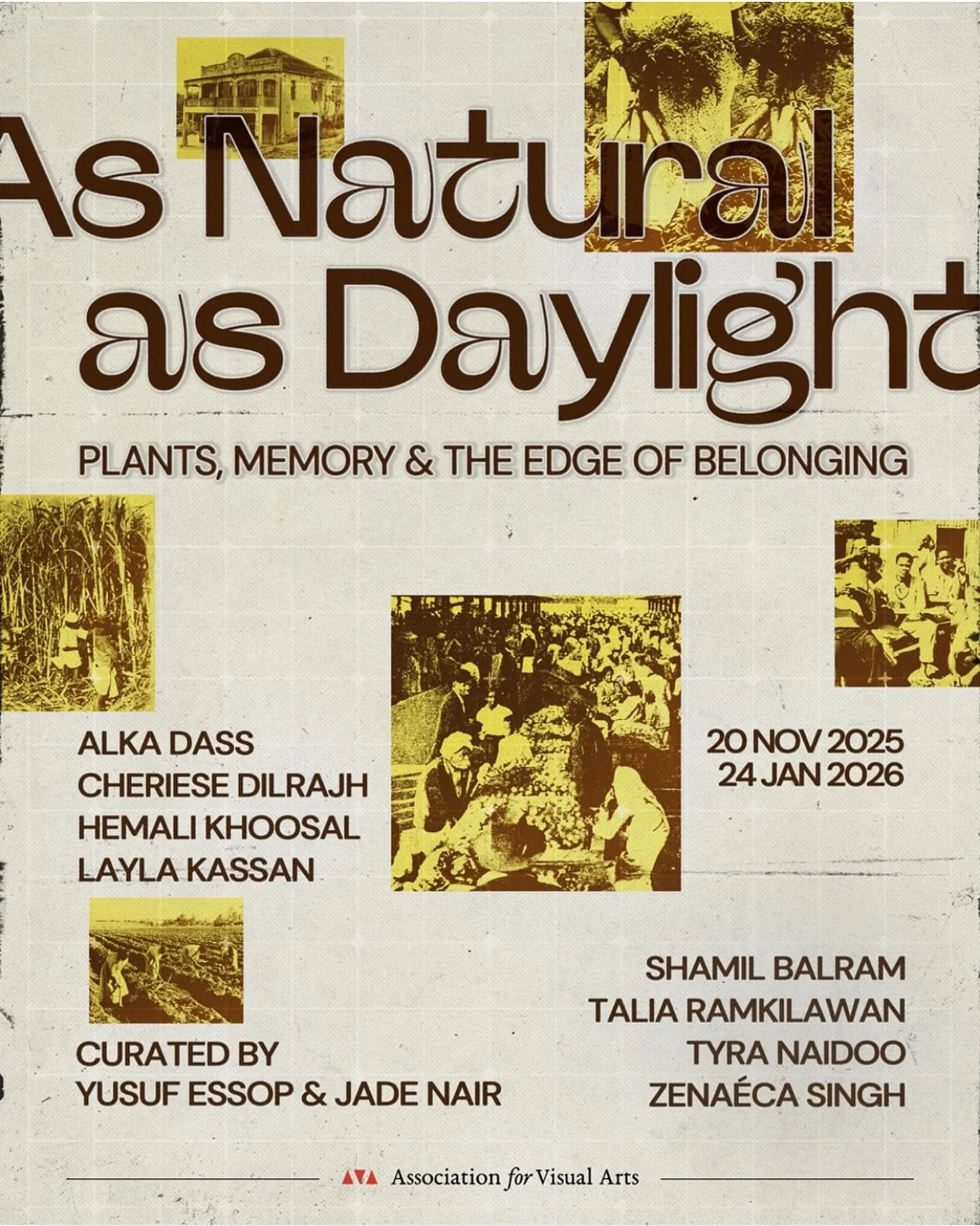 Opening Thursday 
20 November |  5pm - 8pm

As Natural As Daylight: Plants, Memory &amp; The Edge of Belonging | Group Show curated by Yusuf Essop @yusufessop and Jade Nair @jadenair.curate 

As Natural As Daylight is a group exhibition that uses the