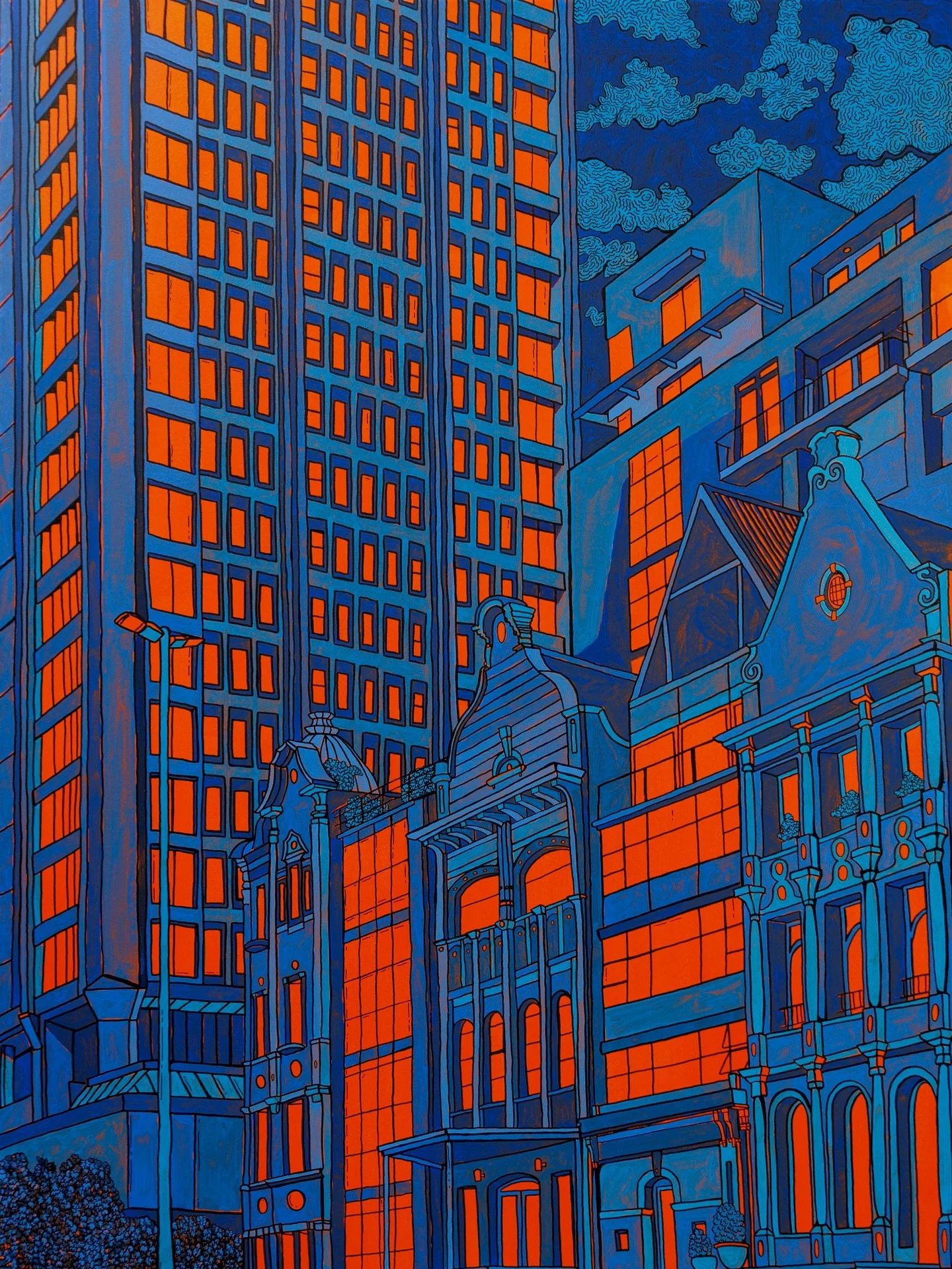 Currently on View 
&ldquo;Do You Know the Place?&rdquo; A solo exhibition by Aimee Lindeque @aimee_lindeque_art 

In this exhibition, Lindeque reflects on Cape Town, capturing scenes within the City Bowl. The artist unpacks the city&rsquo;s structure